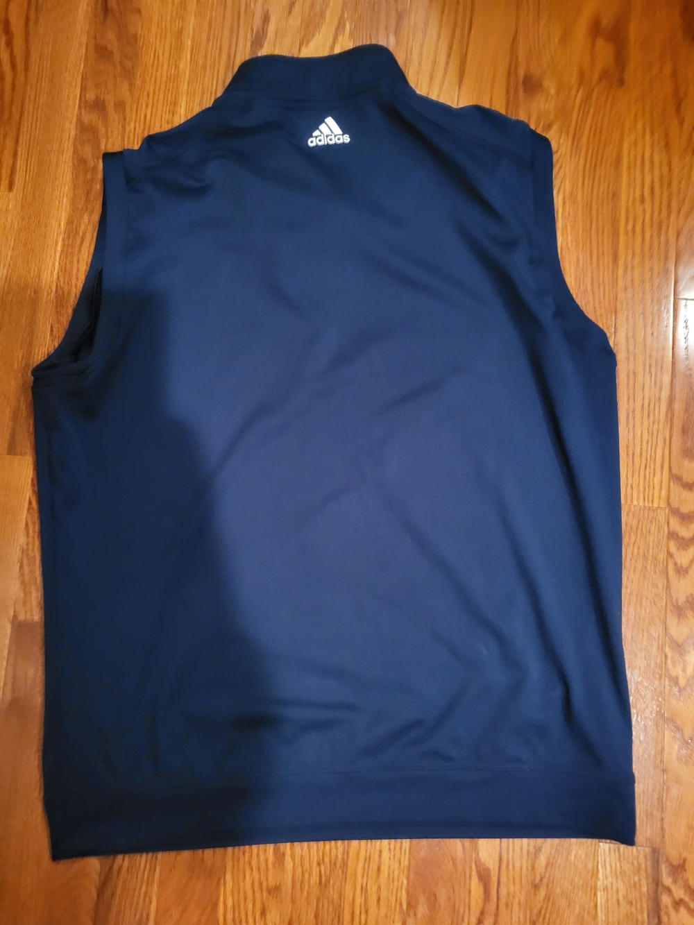 adidas Quarter-Zip Golf Vests (4) - White, Navy, Gray And Black - Lg - Picture 6 of 13